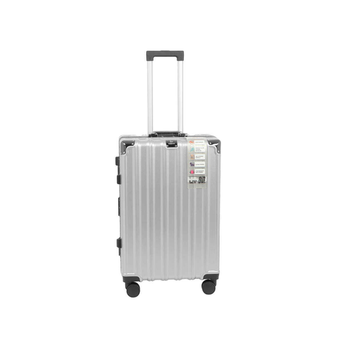 กระเป๋าเดินทาง ICEBASE รุ่น XM-20011SY (SANFRAN) 20 นิ้ว สีเทา_1